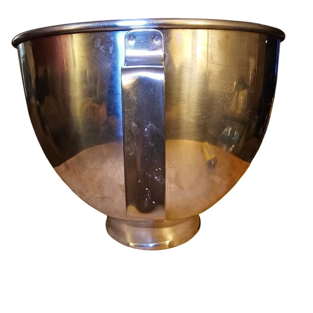 Vintage KitchenAid K45 Stainless Steel 4.5 Qt Tilt-Head Mixer Bowl Korea